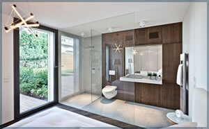 laminated shower glass door